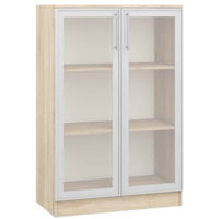 Шкаф Mobildor-Lux Витрина Practik (80x40x120H см) Sonoma