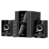 Speakers SVEN "MS-1821" Bluetooth, FM, USB/SD, Display, RC, Black, 44w / 20w + 2x12w / 2.1