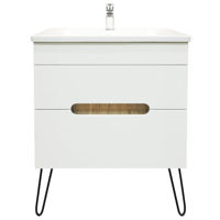 Dulap pentru lavoar Bayro универсальный Etna под умыв. Argo 600 белый мат