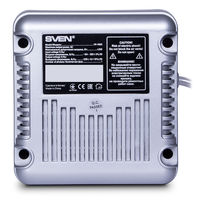 Stabilizer Voltage SVEN  VR-V 600  max.200W, Output sockets: 2 × CEE 7/4