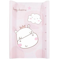 Аксессуар для пеленания Kikka Boo 31108060037 Saltea de infasat tare Hippo Dreams, 80x50 cm