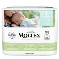Scutece Moltex Nature 1 Newborn 2-5 kg N22