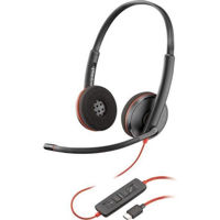 Наушники игровые Poly Blackwire 3220 Stereo USB-C (Bulk) (8X228A6)