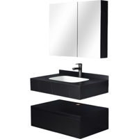 Шкаф под умывальник SanDonna Set 1016N (60cm) piatra sinterizata