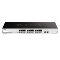 24-port 10/100/1000BASE-T Managed Switch D-Link DGS-1210-26/F3A, 2xSFP