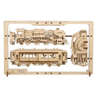 Конструктор Ugears 57176 Trenul în ramă