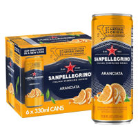 San Pellegrino Aranciata, газированный напиток, 330 мл