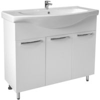 Dulap pentru lavoar Mashtab 11637 Agat cu cos 90cm Alb