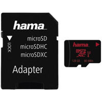 Флеш карта памяти SD Hama 181000 microSDXC 128GB