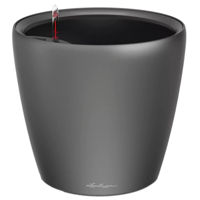 Ghiveci pentru flori Lechuza Classico Premium 50 LS, Charcoal