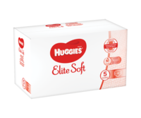 Scutece Huggies Elite Soft 5 (15-22 kg), 112 buc.