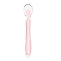 Посуда для кормления Kikka Boo 31302040067 Lingurita flexibila Pink