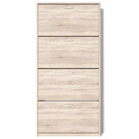 Raft pentru încălțăminte Fabrik Home Тумба для обуви 4 дверцы / 800 дуб сонома