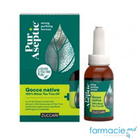 Zuccari PurAseptic Ulei Pur Arbore de ceai&Argint coloidal picaturi 20ml