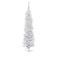 Декоративная ёлка Promstore 14734 Brad alb ingust, 210cm