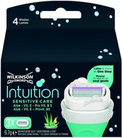 Wilkinson Сменные лезвия для бритва Sensitive Care, 3 шт., 4 лезвия