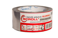 SCROLL "ALUMINIU" Алюминиевая клейкая лента 48mm*9m