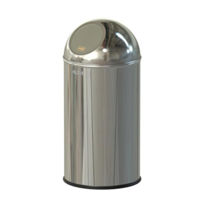 Coș de gunoi Alda 605 CLEAN WORLD 20L, 52*24cm, inox lucios