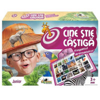 Настольная игра Noriel NOR4406 Cine Stie Castiga - Regatul Animalelor