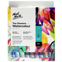 Набор для творчества Mont Marte PMHS0001 Set de vopsea acuarel Two Seasons, 18 culori