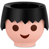 Цветочный горшок Lechuza Ojo, Raven Black