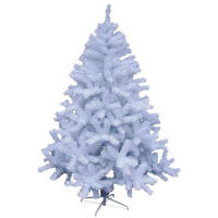 Декоративная ёлка Promstore 14732 блестящая белая 150cm, 350 веток