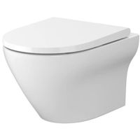 Унитаз Cersanit Larga Rimless Slim микролифт DRP овальный