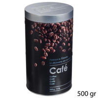 Контейнер для хранения пищи 5five 50067 Емкость металлическая D11x19cm Coffee
