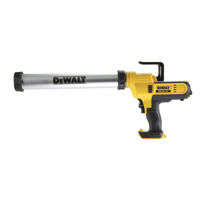 Пистолет для герметика аккумуляторный DeWalt DCE580N