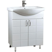 Dulap pentru lavoar Mashtab 11407 Domino cu 2 usi 65cm Alb