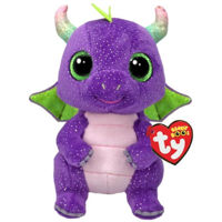 Jucărie de pluș TY TY37362 Dragonul violet Daphne 15cm (Beanie Boos)