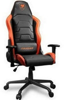 Gaming Chair Cougar ARMOR Air Black/Orange, User max load up to 120kg / height 150-185cm