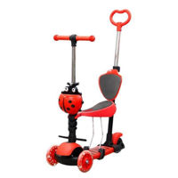 Самокат New World 0074 Trotineta pentru copii rosie, 61521