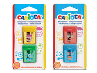 Set ascutitoare cu container Carioca 2buc, blister