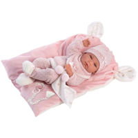 Кукла Llorens 73860 NICA CON COJIN ROSA 40 см