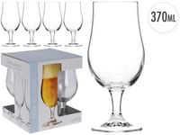 Set pahare pentru bere EH Munique 4buc, 370ml, 18cm