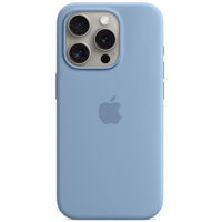 Husă pentru smartphone Apple iPhone 15 Pro Silicone MagSafe Winter Blue MT1L3