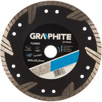 Набор головок, бит, насадок Graphite 57H628 Disc diamant Turbo 180x22.2mm