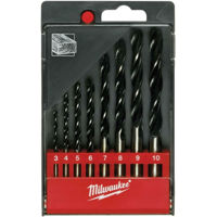 Набор головок, бит, насадок Milwaukee 4932352466 set de burghie p/u lemn cu varf de centrare 8buc