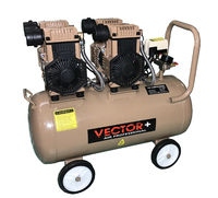 Безмасляный компрессор Vector+ (1600Wx2) 70L