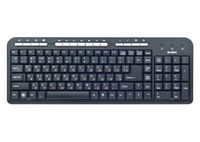 Keyboard SVEN Standard 309M, Multimedia, Quiet, Black, USB