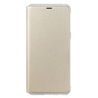 Husă pentru smartphone Samsung EF-FA530, Galaxy A8 2018, Neon Flip Cover, Gold