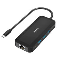 USB Hub Hama 300080 USB-C Hub 6Ports 3USB-A USB-C HDMI™ LAN/Ethernet