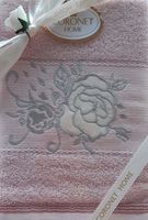 Полотенце для лица Coronet 50*90 Ozer Tekstil, Турция (розовый)