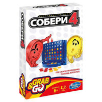 Настольная игра Hasbro B1000 Игра Дорожная Собери 4