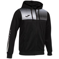 Одежда для спорта Joma Supernova IV Zip-Up Hoodie Black White (M) 103315.102