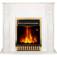Камин электрический ArtFlame Clasic white & Gala gold