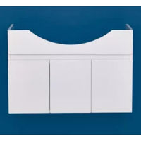 Шкаф под умывальник Bayro подвесной Trend Duo Armony 900 белый мат