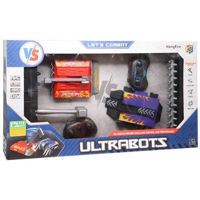 Радиоуправляемая игрушка New World Набор Ultrabots 253CD с платформой и машинками, с т/с, 880217