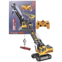 Радиоуправляемая игрушка New World 690-A1 Металлический кран с т/с, USB, свет, звук, 722042